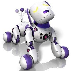 Robotický pes Zoomer...